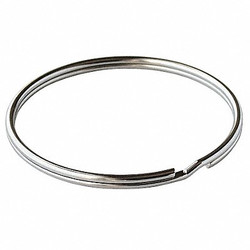 Lucky Line 2in Split Ring,Nickel-Plated Steel,PK10 7700010