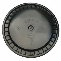 Manufacturer Varies Plastic Pail Lid,Black,HDPE ROP2100CVR-SN-BK