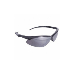 Radians Safety Glasses, Gray, Mirrored, Black AP1-60