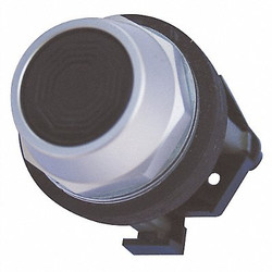 Eaton Non-Illum Push Button,30mm,Flush,Black  HT8AAH