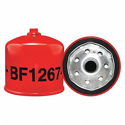 Baldwin Filters Fuel Filter,3-1/8 x 3-1/32 x 3-1/8 In BF1267