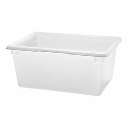 Rubbermaid Commercial Food/Tote Box,26 in L,White FG352800WHT