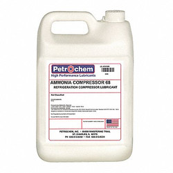 Petrochem Compressor Oil, 1 gal, Jug, 20 SAE Grade  AMMONIA COMPRESSOR 68-001