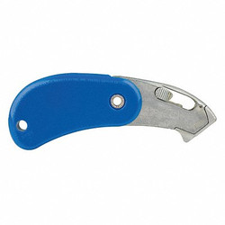 Pacific Handy Cutter Folding Safety Cutter,4 in.,Blue,PK12 PSC-2-700