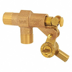 Bob Float Valve,1 in.,Pipe,Brass,MNPT R400-1