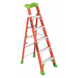 Louisville Stepladder,Fiberglass,6 ft. H,300 lb. FXS1506