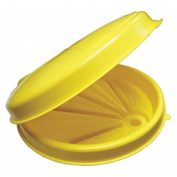 Funnel King Drum Funnel,Yellow,PE,Unthreaded 32420