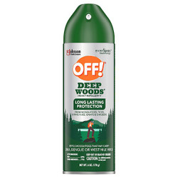 Off Insect Repellent,6 oz,Aerosol Spray Can 334689