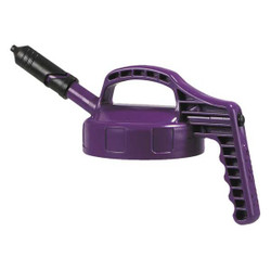 Oil Safe Mini Spout Lid,w/0.27 In Outlet,Purple 100407