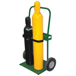 Saftcart Cylinder HandTruck,400 lb,45"x30"x6-1/2" 820-10