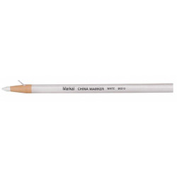 Markal China Marker,Waterproof,White 96010