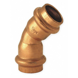 Viega ProPress 45 elbow, 1/2" x 1/2" 77607