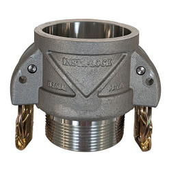 Continental Cam and Groove Coupling,3",Aluminum B300AL