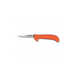 Dexter Russell Poultry Knife,Drop,3 3/4In,Poly,Orange 11203