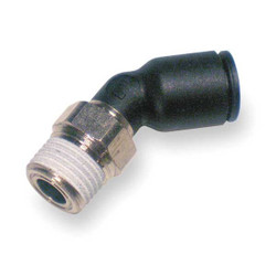 Legris Male Elbow,Tube 3/8In,Pipe 1/4In,PK10 3113 60 14