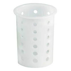 Vollrath Flatware Cylinder,3 3/4 x 5 5/8 in,White 52643