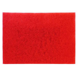 3m Buffing Pad,Red,PK10 5100-20x14