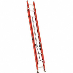 Louisville Extension Ladder,Fiberglass,20 ft.,IA  FE3220
