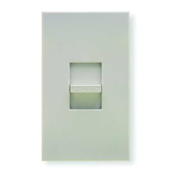 Lutron Lighting Dimmer,Slide,Fluorescent,1-Pole NF-10-WH