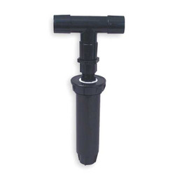 Rain Bird Riser Connection Kit,Black,Plastic RCKIT-1PS