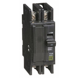 Square D Circuit Breaker,60A,120/240V,2P QOU260