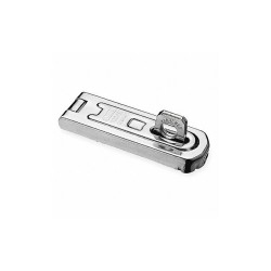 Abus Concealed Hinge Pin Hasp,Fixed,Chrome 100/60