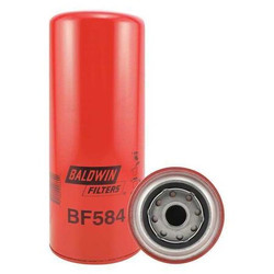 Baldwin Filters Fuel Filter,10-7/16 x 4-1/4 x 10-7/16 In  BF584