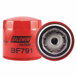 Baldwin Filters Fuel Filter,3-7/8 x 3-11/16 x 3-7/8 In BF791