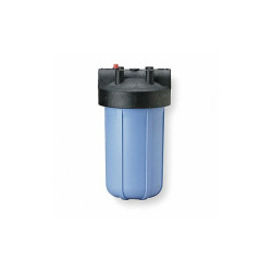 Pentair/Pentek Filter Housing,12 3/4" H,7 3/8" Dia,Blue 150469-75