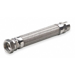 Hose Master Flexible Metal Hose Assembly,3/4"I.D.24" G075SHXJ240