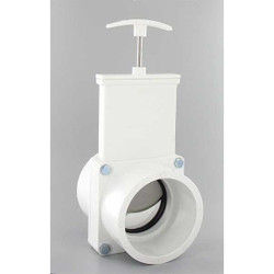 Valterra Gate Valve,3",PVC,IPS 4308GR