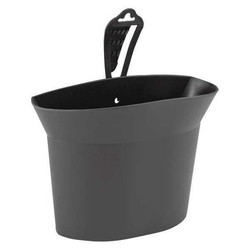 Bell Hang Strap Wastebasket,Black 00030-8