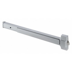 Arrow Lock Rim Exit Device,Satin Aluminum,Passage ED910-36 AL