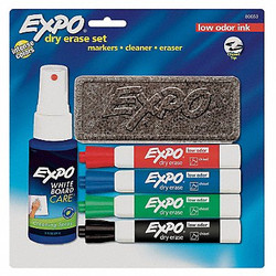 Expo Dry Erase Marker Set,Chisel  80653