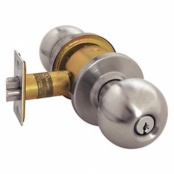 Arrow Lock Knob Lockset,Mechanical,Classroom RK17BD 32D CS