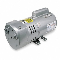 Gast Compressor/Vacuum Pump, 3/4 hp, 1 Phase 1023-V131Q-G608NEX