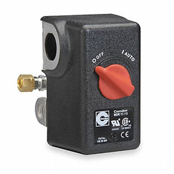 Condor Usa Pressure Switch,105/135 psi,Standrd,DPST 11NC2E