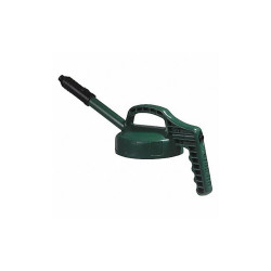 Oil Safe Stretch Spout Lid,w/0.5 In Out,Dk Green 100303