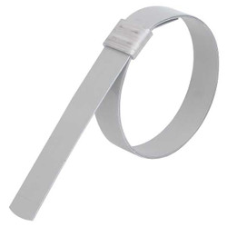 Band-It Band Clamp,5/8"W,Lip-Lock,1 3/8"OD,PK24 GRS305