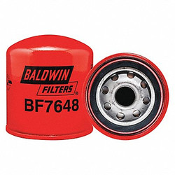 Baldwin Filters Fuel Filter,3-7/16 x 3-1/32 x 3-7/16 In BF7648