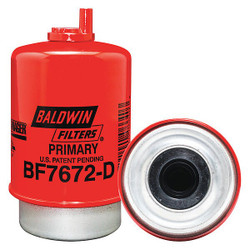 Baldwin Filters Fuel Filter,5-31/32 x 3-9/32 x 5-31/32In  BF7672-D