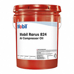 Mobil Compressor Oil,5 gal, Pail,10 SAE Grade 100537