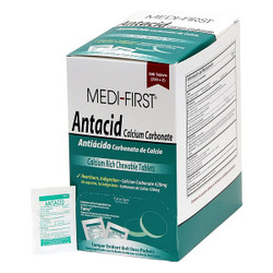 Medi-First Antacids/Indigestion,Mint,PK500 80213