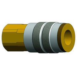 Dixon Quick Connect,Socket,1/4" Body,1/4"-18 2FF2-B