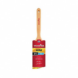 Wooster Paint Brush,2 1/2 in,Flat Sash,Synthetic 4232-2 1/2