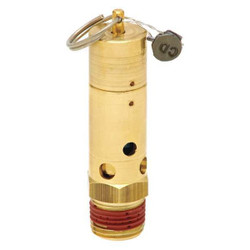 Control Devices Air Safety Valve,1/2" Inlet, 100 psi SN50-1A100