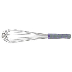 Vollrath Whip,14 in L,Purple Handle 47004