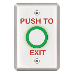 Sdc Exit Push Button,2-7/8 in. W 463U
