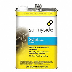 Sunnyside Xylol Solvent,1 gal,Can 822G1
