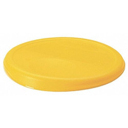 Rubbermaid Commercial Food Storage Container Lid,8.8" L,Yellow  FG572200YEL